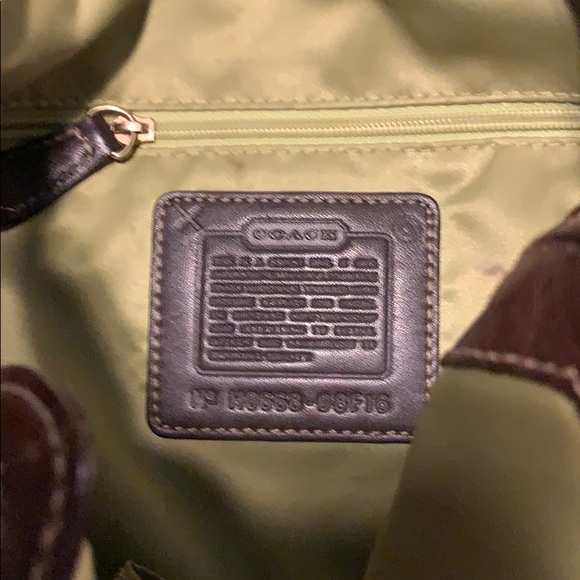 Coach Rare vintage  Chelsea purse w/wool tweed - Picture 8 of 10